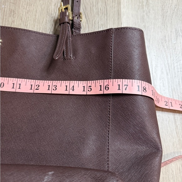 Tory Burch Chocolate Brown Tote - Picture 7 of 12